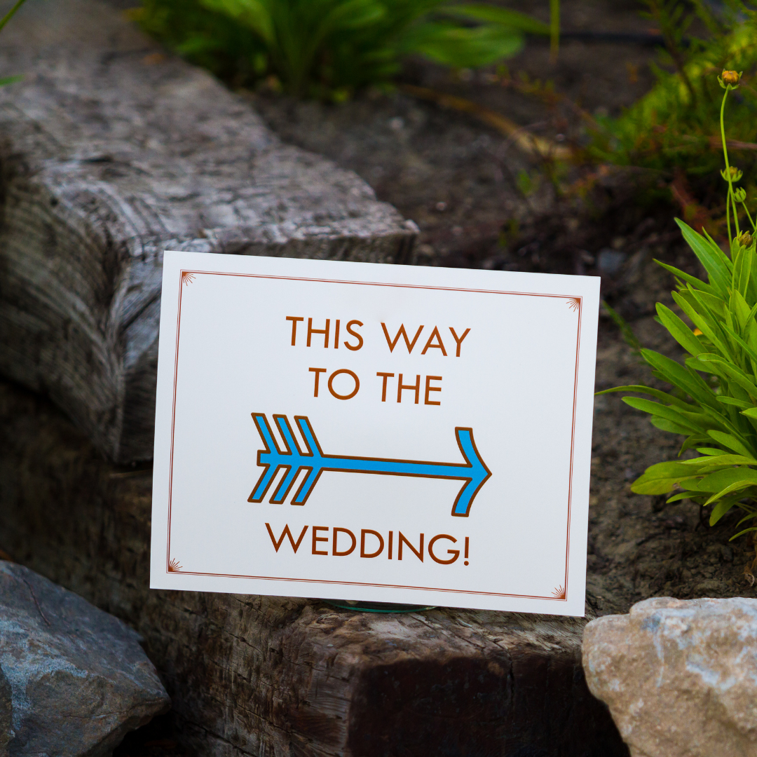 Wedding Signage Design Package