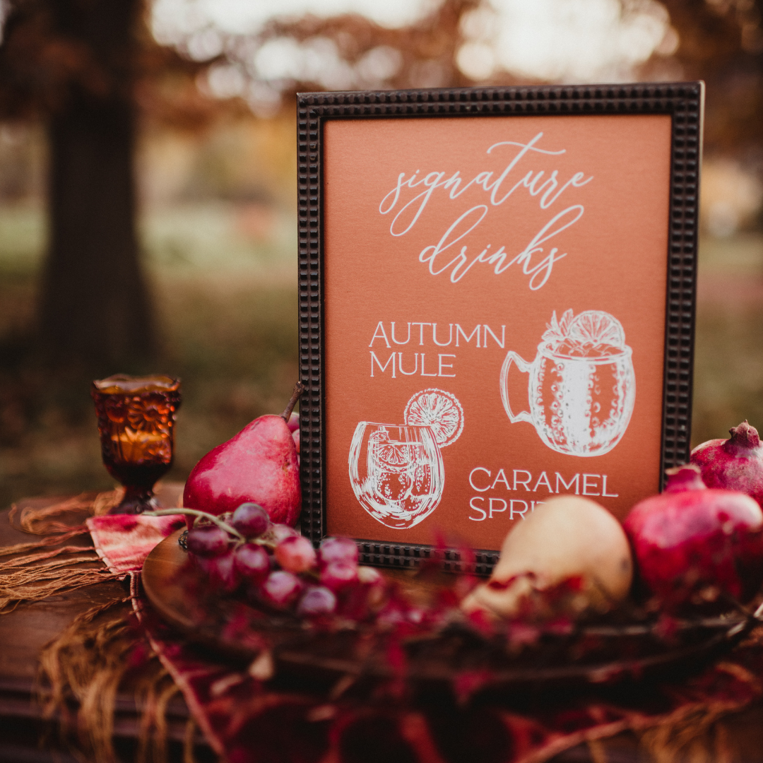 Wedding Signage Design Package