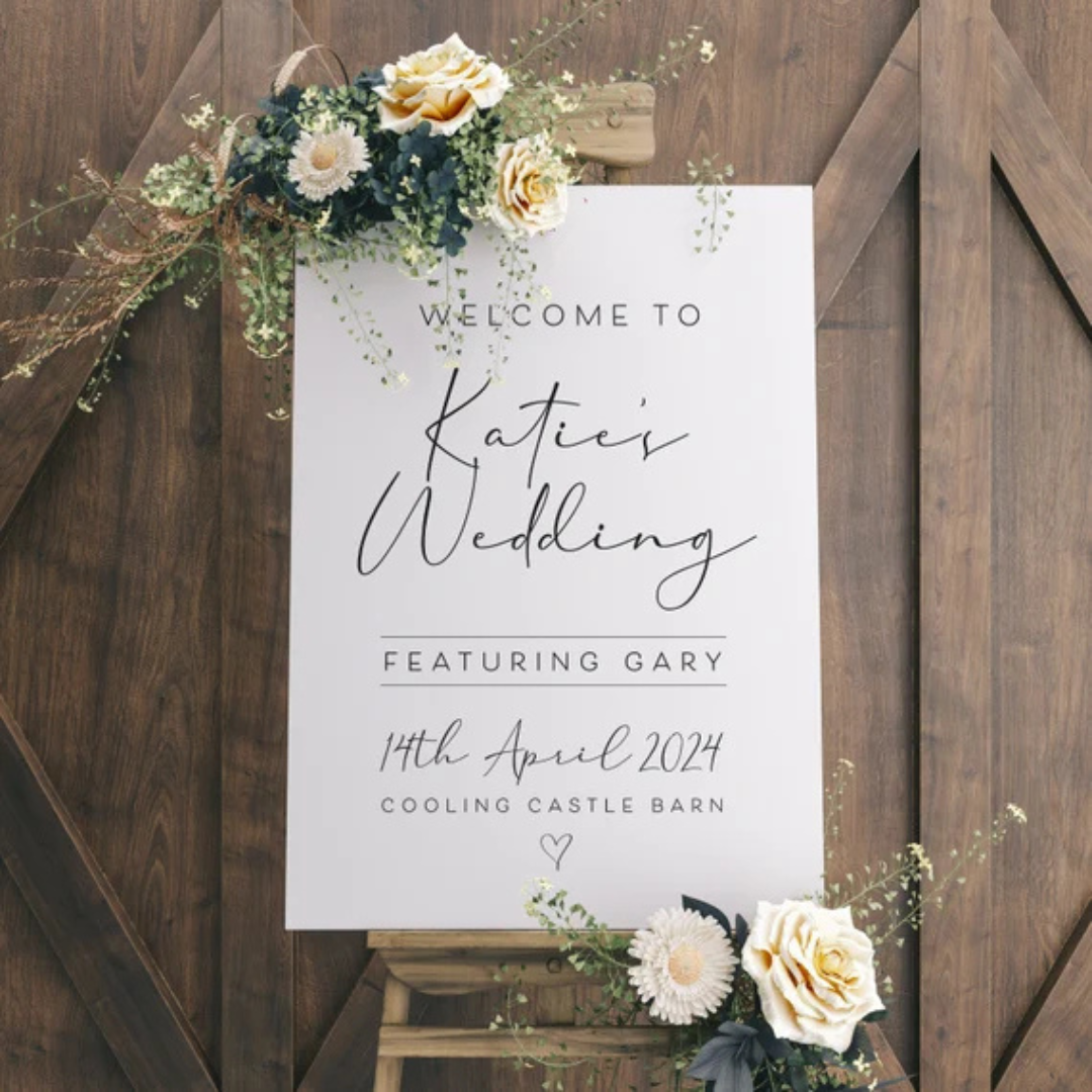 Wedding Signage - Printing Services