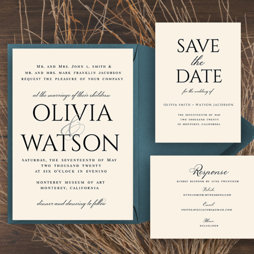Wedding Invitation Package