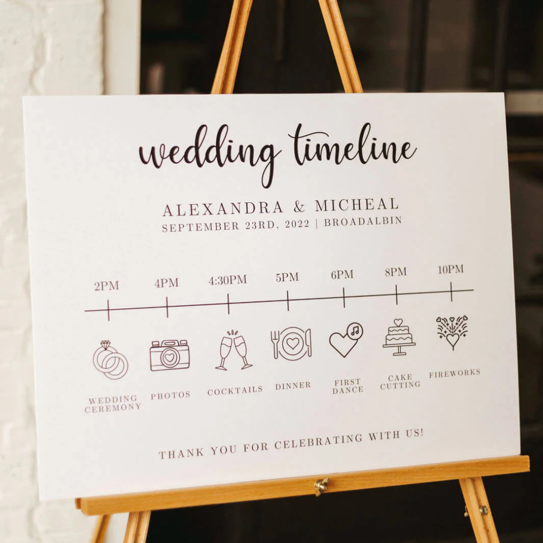 Wedding Signage - Printing Services