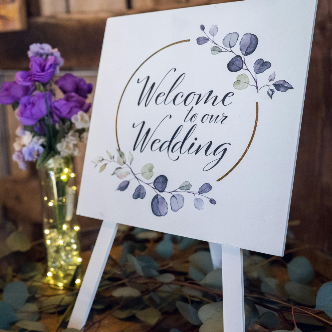 Wedding Signage - Printing Services