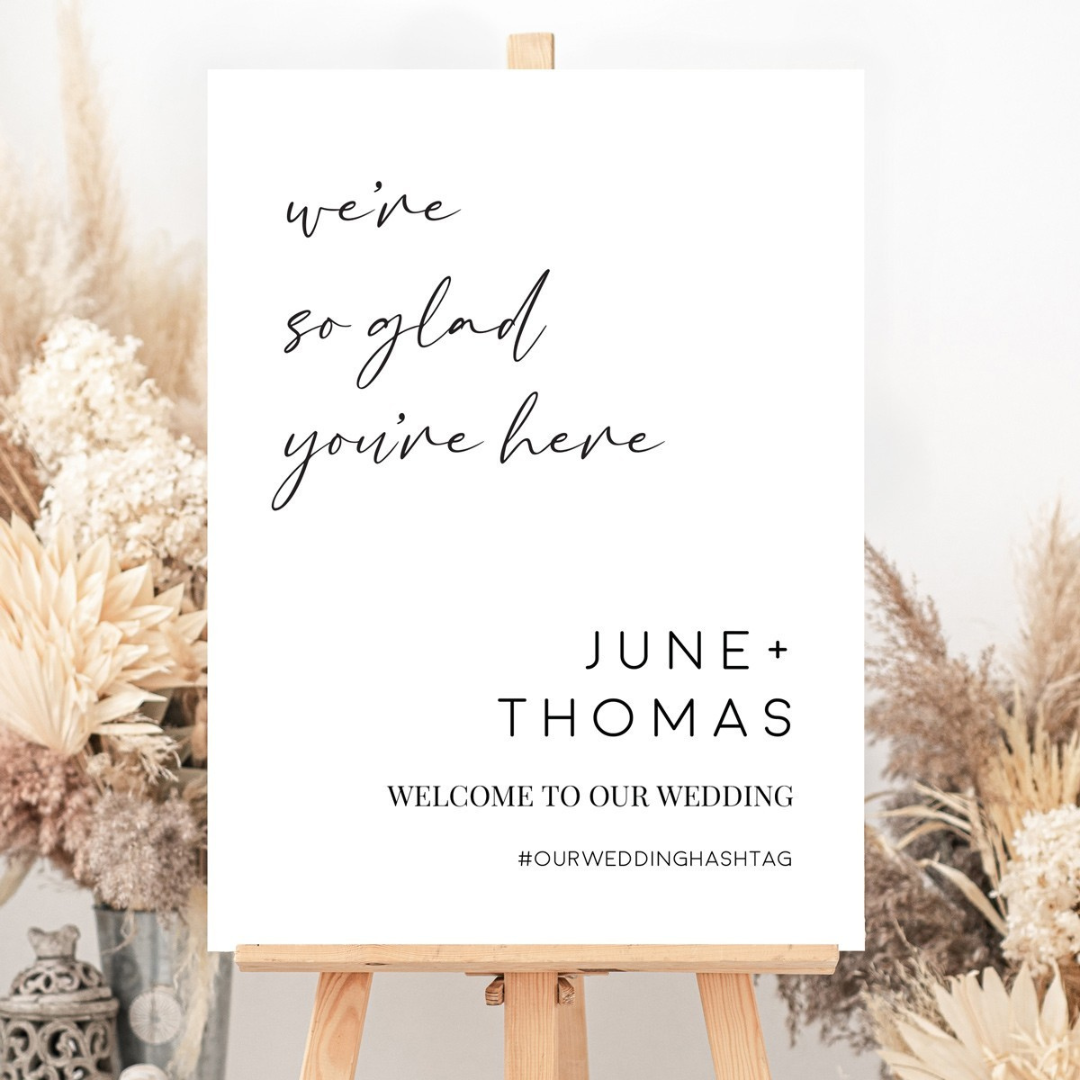Wedding Signage - Printing Services
