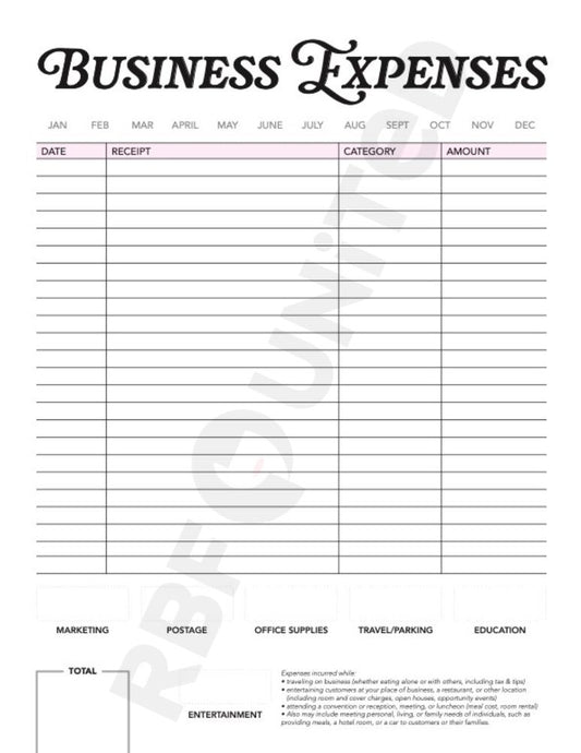 Business Expense Tracker