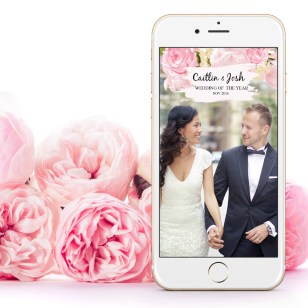 Wedding Snapchat Filter Design