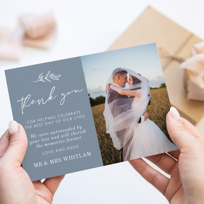 Newlywed Thank You Card Design