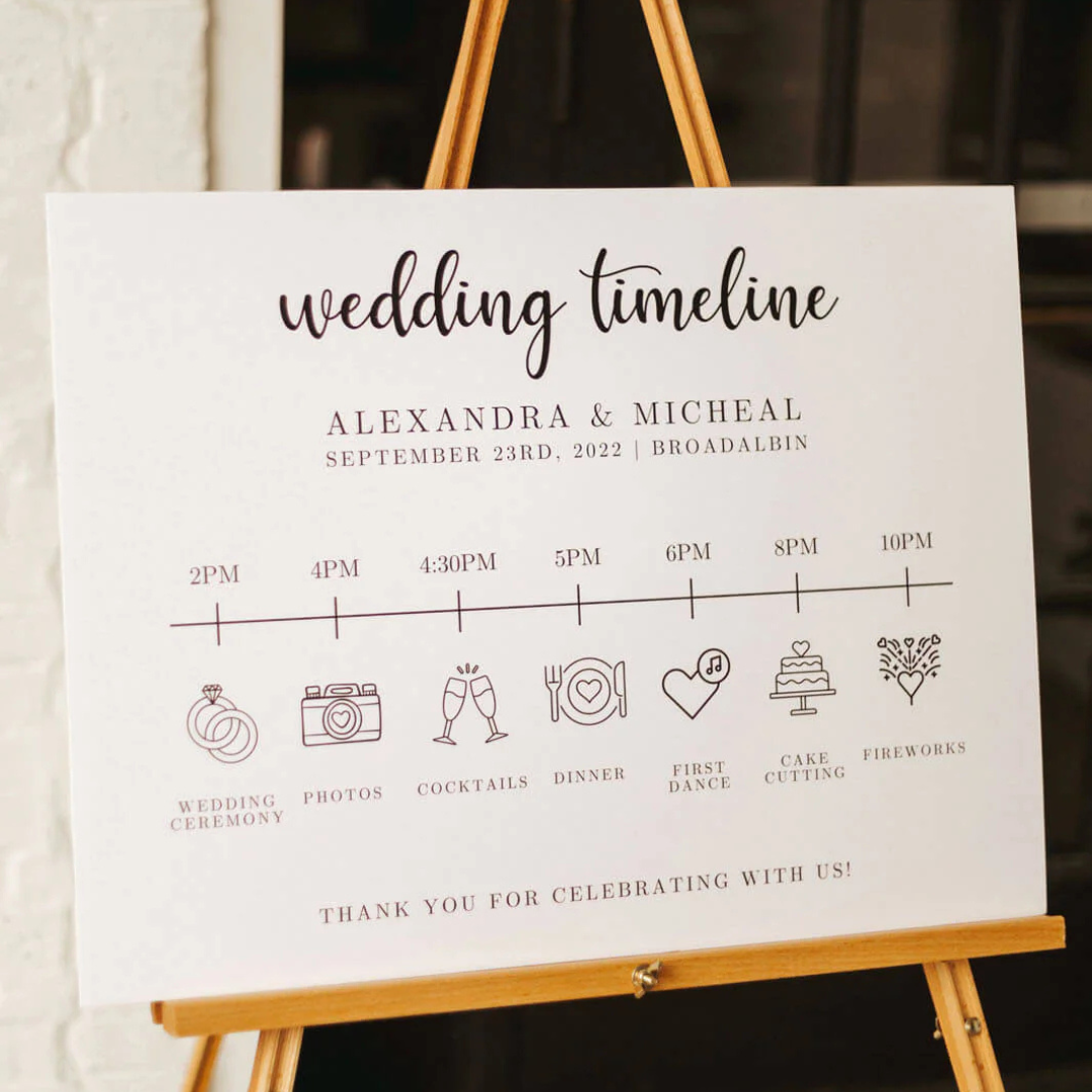 Printing Services for Wedding Signage