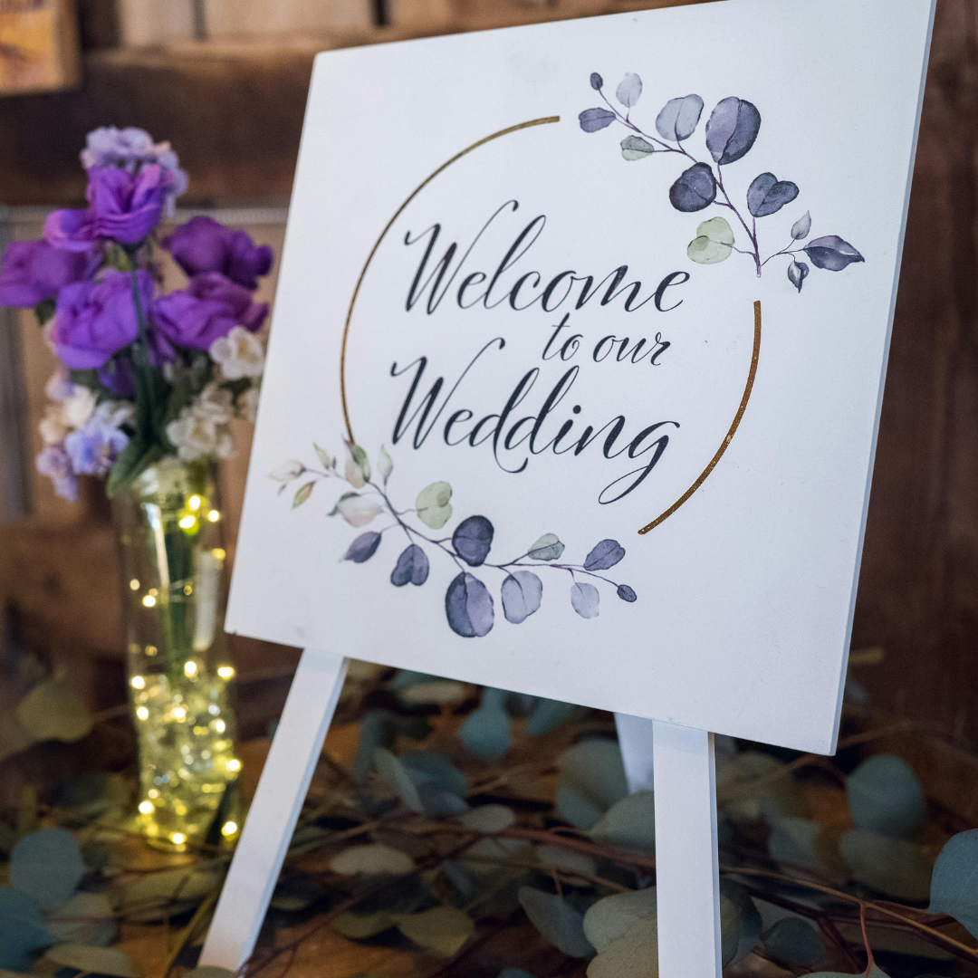 Printing Services for Wedding Signage