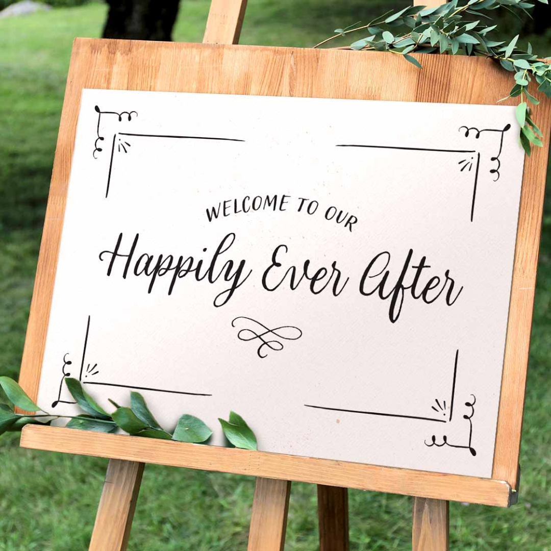 Printing Services for Wedding Signage