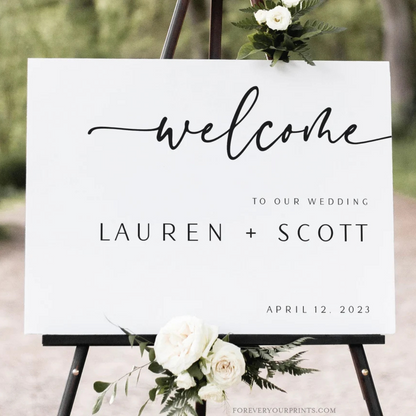 Printing Services for Wedding Signage